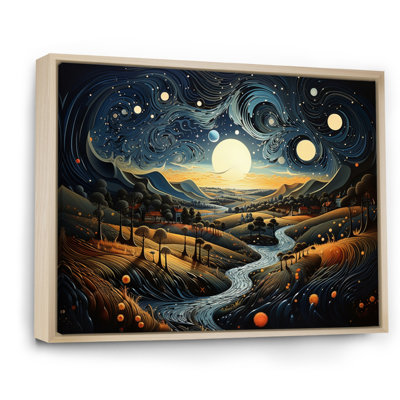 " Countryside Starry Countryside Night II "