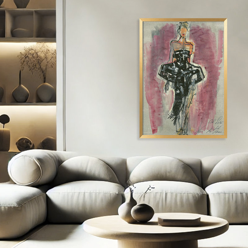 Classic Elegance "" Framed Print Wall Art, 20" H x 16" W