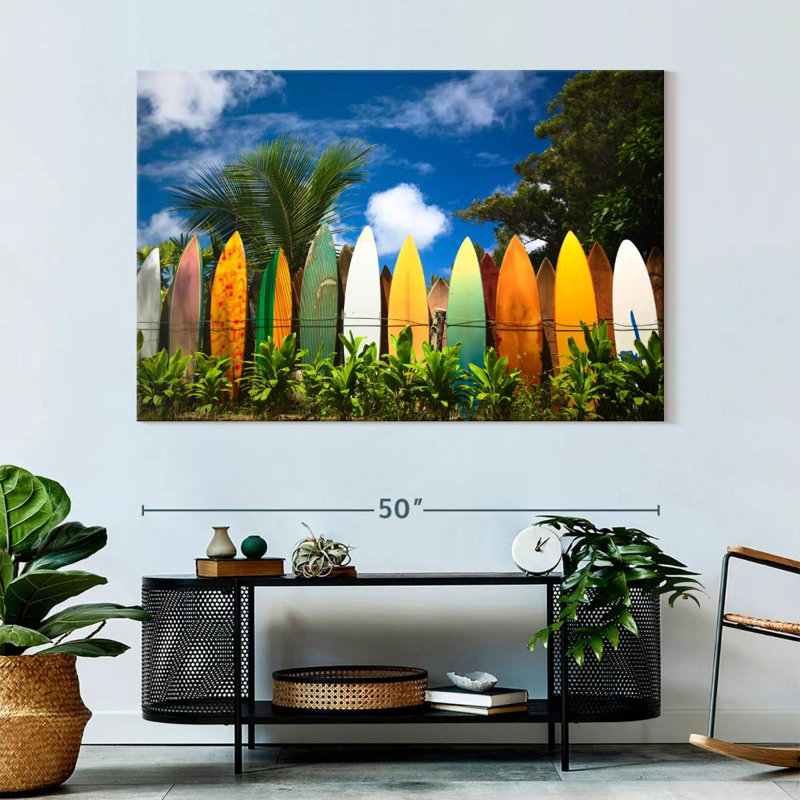 Senne Surfboard Row, 34" H x 51" W