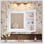 Armoire à pharmacie murale 36 po x 28 po avec miroir et tablette réglable, solution de rangement moderne pour salle de bain