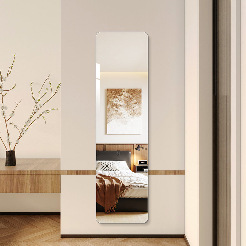 Miroir pleine grandeur sans cadre, 56 po x 15 po