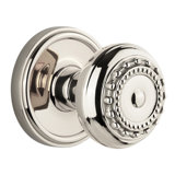 Grandeur Georgetown Rosette Double Dummy with Parthenon Door Knob