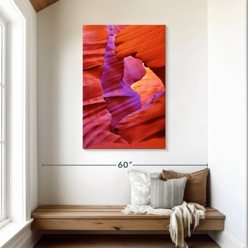 Abat-jour Alvord Arizona Antelope Canyon, H 45 po x l 30 po