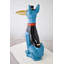 Feda Happy Hostess Dog Resin Statue with Blue and Black Finish Size: 19" x 9" x 28"H