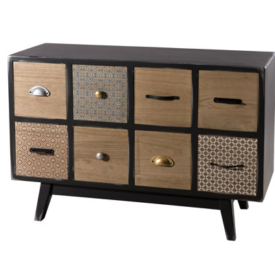 Xanthe 93cm W 8 - Drawer Chest of Drawers
