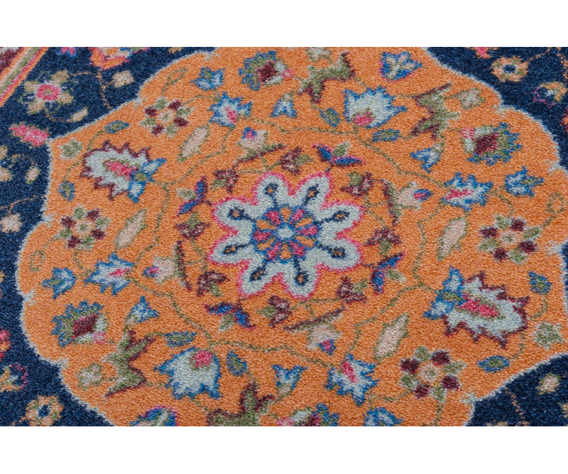 Tapis à fleurs Pr Prient, Rectangle 5 pi 4 po x 7 pi 8 po
