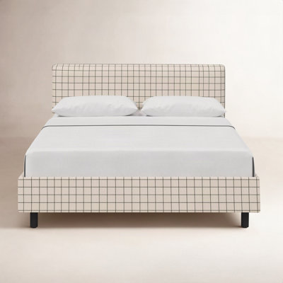 Avila Cotton Upholstered Bed