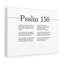 Praise Ye The Lord Psalm 150 - Wrapped Canvas Print