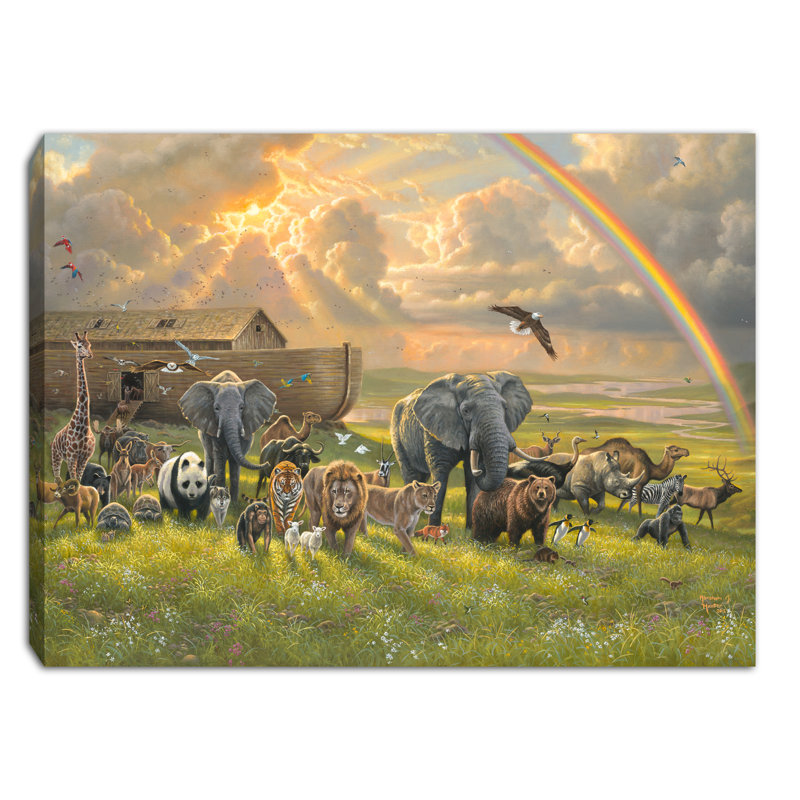 A New Beginning 8x6 Mini Lighted Easel Back Canvas