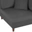 2 Seater Corduroy Sofa-1497992341