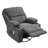 Modern Swivel and Rocking Recliner with Heating and Massage-131762831