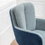 Swivel Yes Upholstered Bar Stool with Solid Wood Frame-1498420715