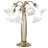 21" Stewartsville 10 Light Lily Table Lamp-451304670-451304669