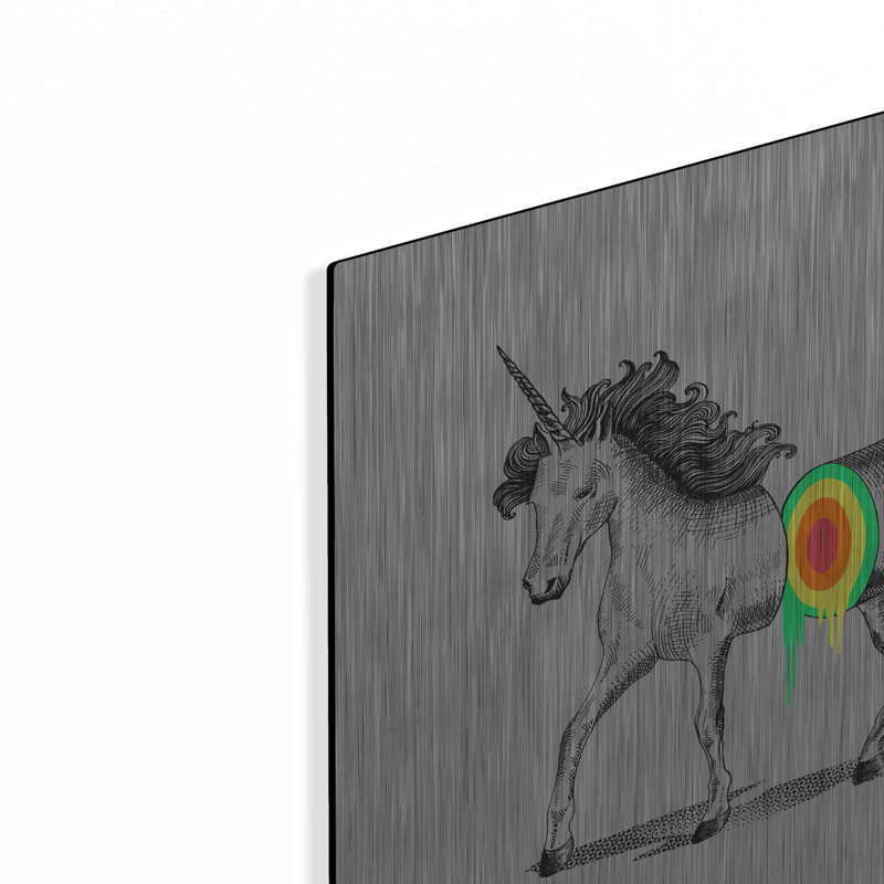 «Unicore» par Rachel Caldwell, H 12 po x l 12 po