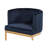 Waynesboro 19'' H Velvet Upholstered Armchair