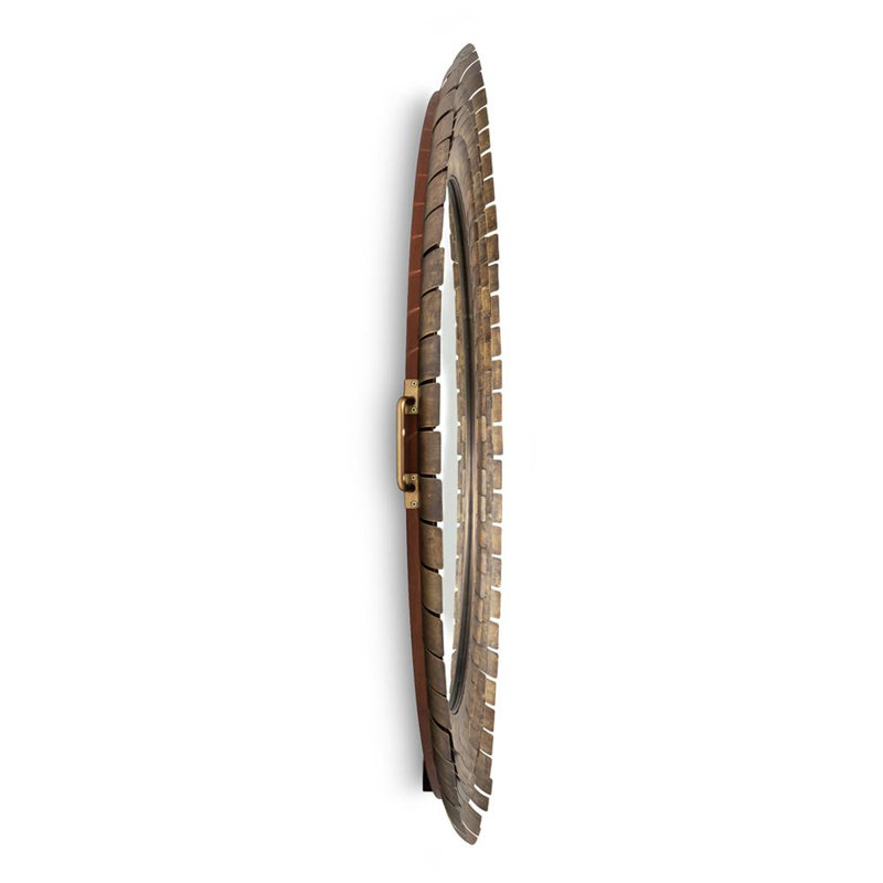 Mistral Round Metal Mirror