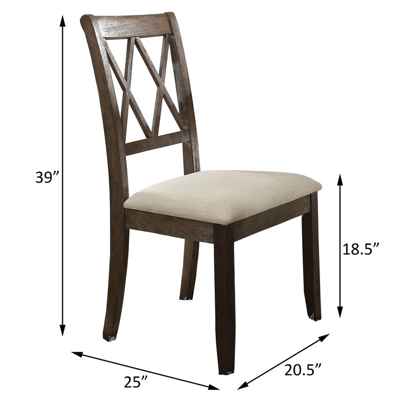 Chaises d'appoint à dossier ouvert Pederson