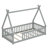 Playful  Floor Bed With Guardrails And Sturdy Slatted Base-595830527