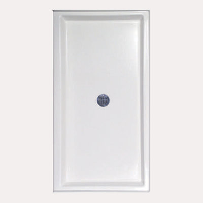 Base de douche à seuil simple l 72 po x P 36 po