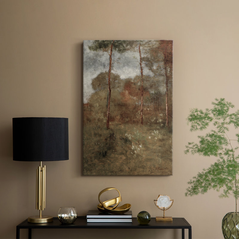 Paysage rétro CLXVII - galerie Cavas, H 18 po x l 12 po
