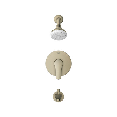 Eurosmart® Tub/Shower Faucet with Rough-in Valve