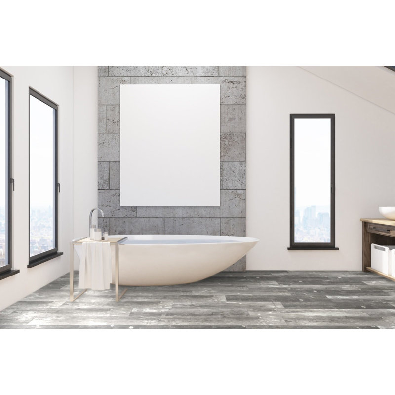 Blakewell 7.5mm Thick 7.13'' W x 48'' L Vinyl Plank, Muskie