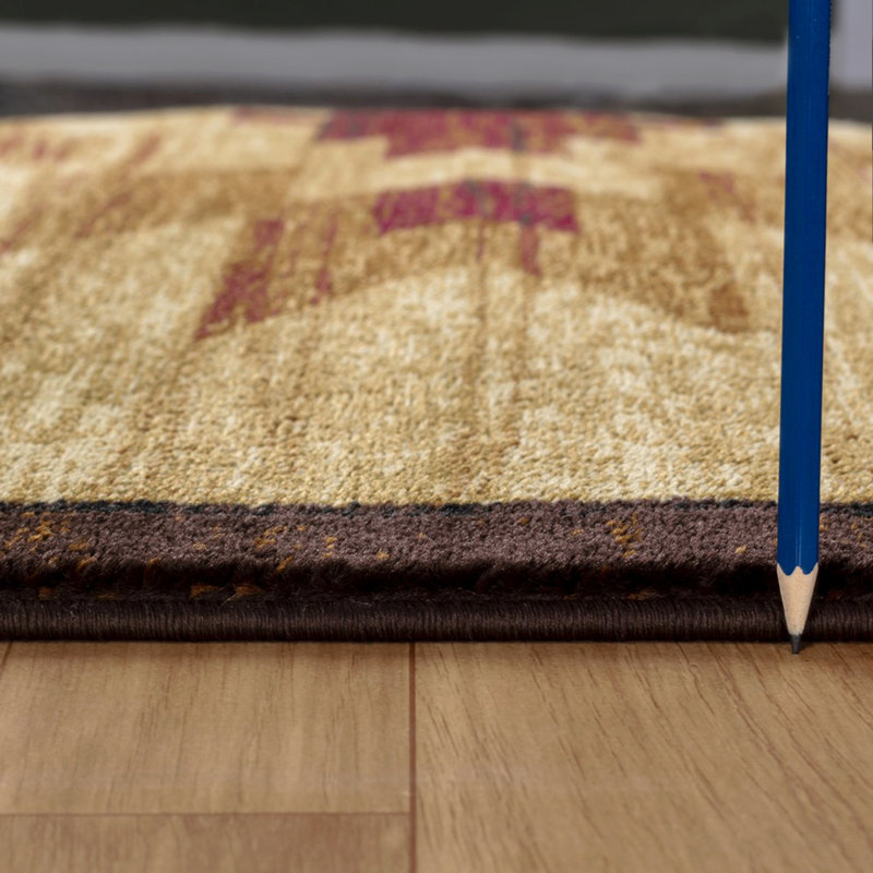 7 Ft. 10 In. X 10 Ft. 3 In. Lodge Area Rug, Rectangle 7'10" x 10'3"