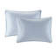 Ensemble de couvre-lit réversible bleu roi - Matelassage élégant - Grande taille pour un drapé magnifique - Garnissage en coton prélavé pour un sommeil confortable - Comprend 2 taies d'oreiller - Linge de lit lavable à la machine