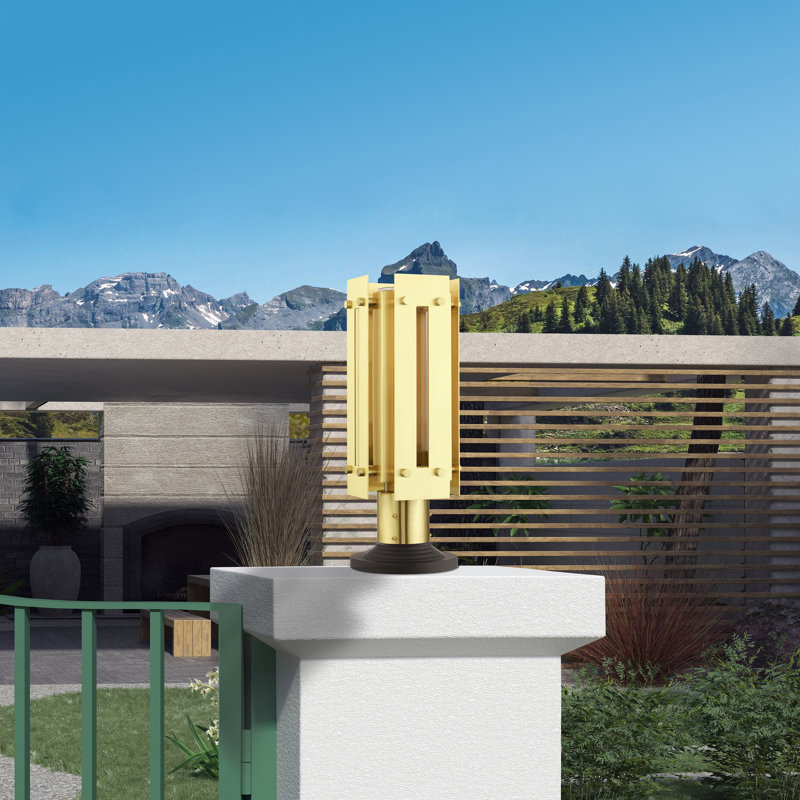 Jaxsun Transparent Lantern Head, Brushed Nickel