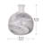 Svirla Vase-Black-And-White Swirl