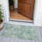 Machine Washable Indoor/Outdoor Xhevrie Teal Rug-111946800