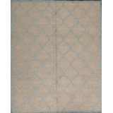 Himalayan Cotton Geometric Area Rug in Khaki