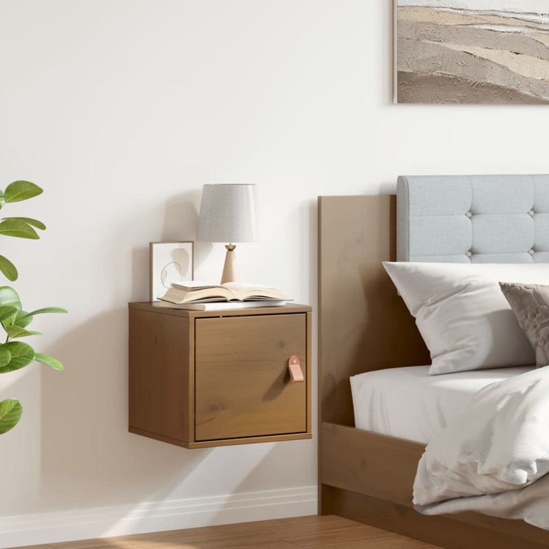 Kanilah Floating Shelf, Honey Brown