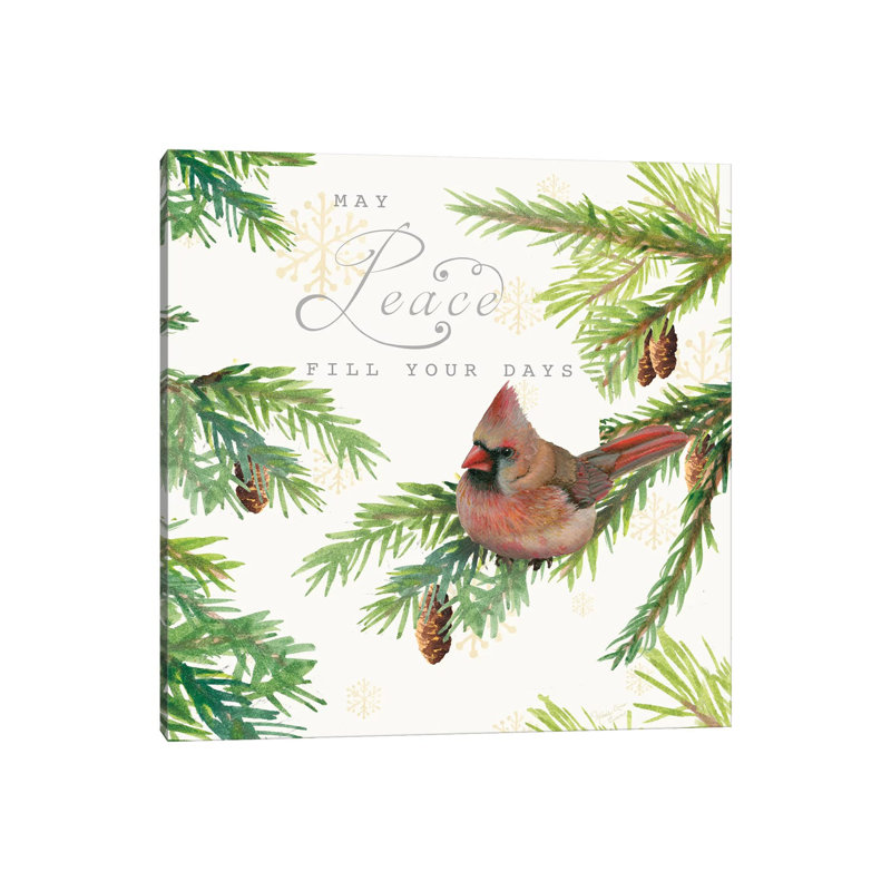 Christmas Blessings II by Marie Elaine Cusson - Wrapped Canvas Print, 93.98 cm H x 93.98 cm W x 1.91 cm D