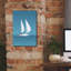  «Sailing 3» par Arctic, art mural sur toile, 12 po x 18 po-952046343