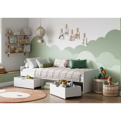 Sumiya Single (3') Standard Bed Frame with Storage Included