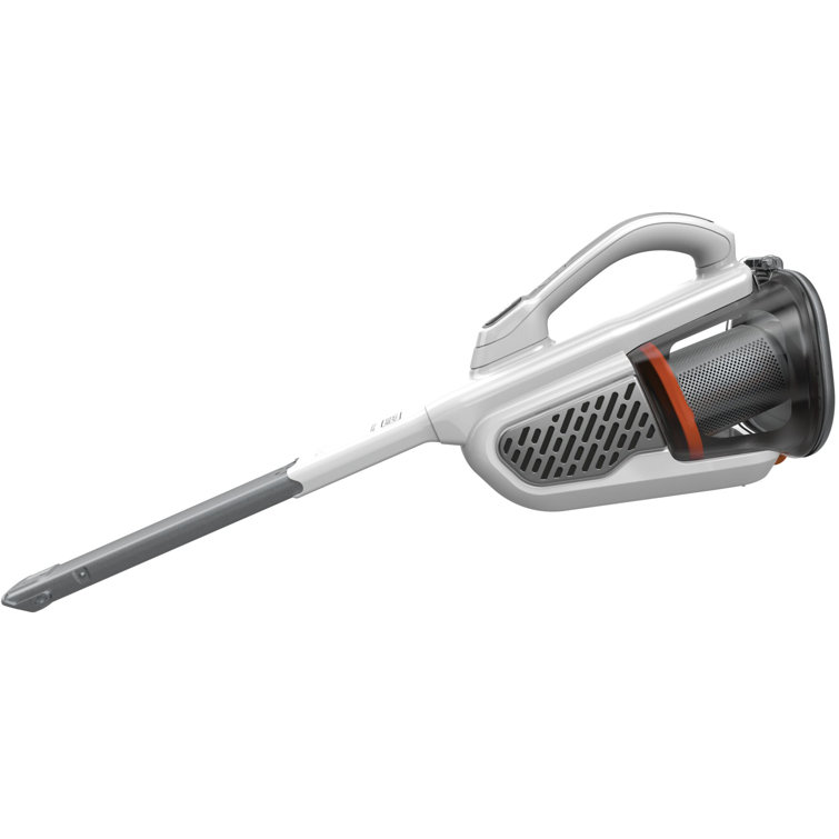 BLACK+DECKER dustbuster® Handheld Vacuum, Cordless, AdvancedClean+, White