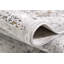 Tapis intérieur / extérieur gris / beige à motif de médaillon vieilli 4 pi x 6 pi (3 pi 9 po x 5 pi 6 po) Seren Branch-1765790936