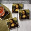 Paquet de 4 sous-verres ThaTystyste Mona Lisa