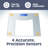 Ultra Thin, Silver and Glass Scale With Easy To Read LCD Display - Auto Step On