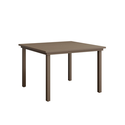 Vida Outdoor Aluminum 44″ Square Dining Table