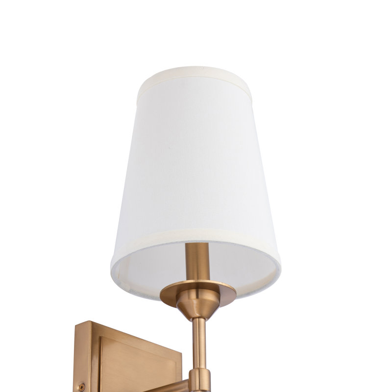 Autaugaville Modern 1-Light Wall Sconce Light, Gold