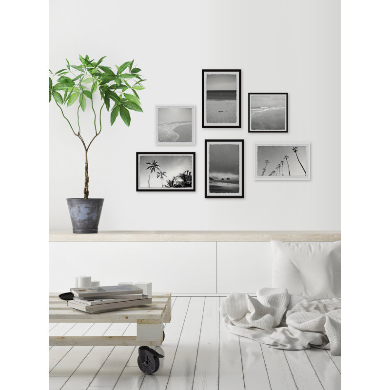 Hexaptych seaboard scenes