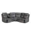 5 Seater Faux Leather Reclining Corner Sofa -1068114661