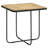 Accent Table With Black Frame
