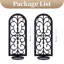 2 Piece Metal Wall Bath Sconce Set