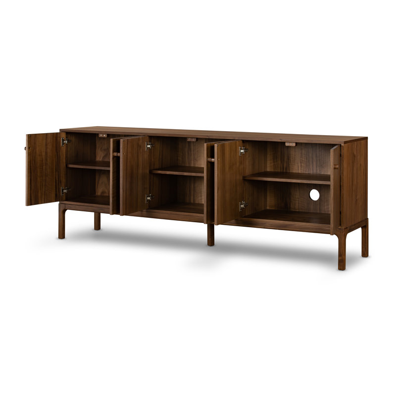 Arturo 85.5'' W Solid Wood Sideboard