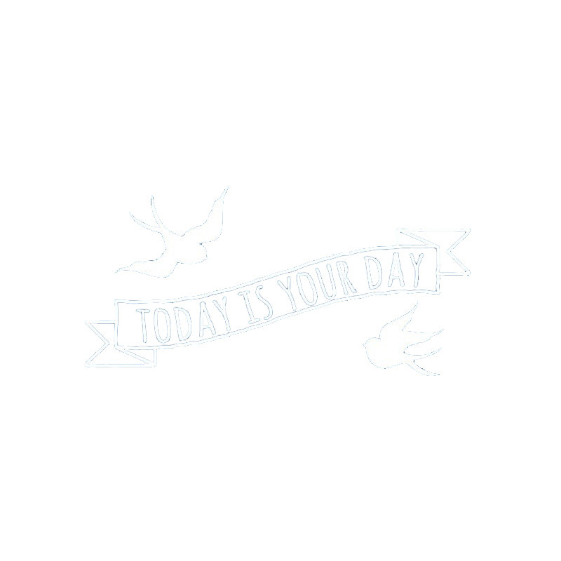 Wall Decal, White, Medium