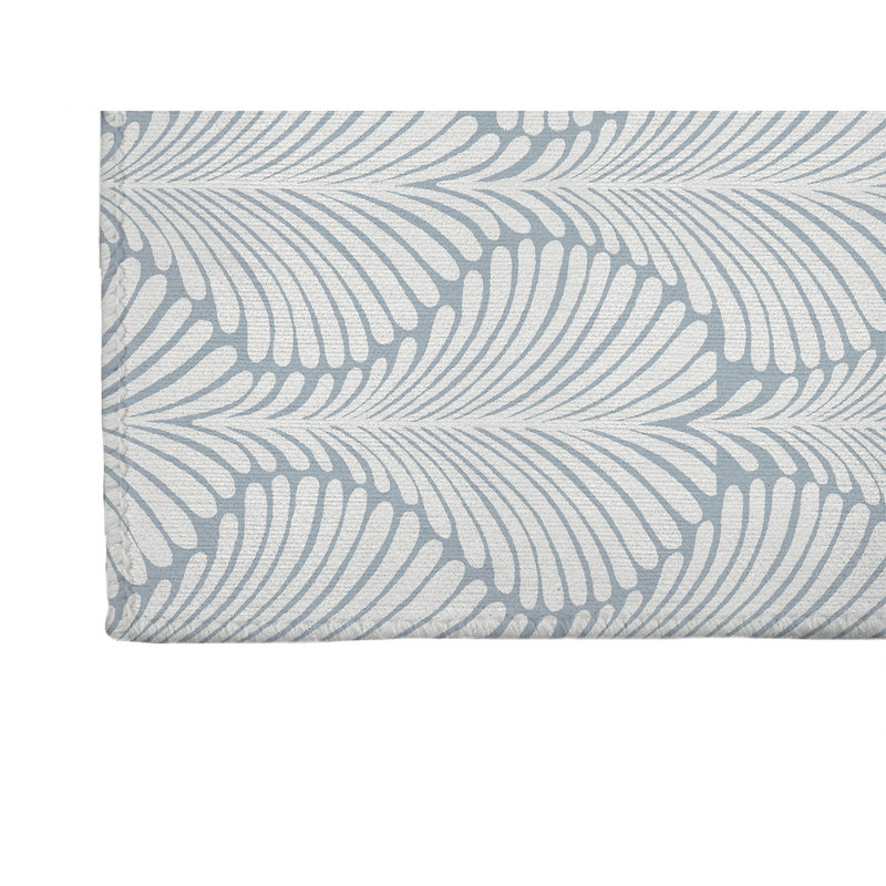 Elegant Palms Non-Slip Outdoor Rug, Runner 2'6" x 8'