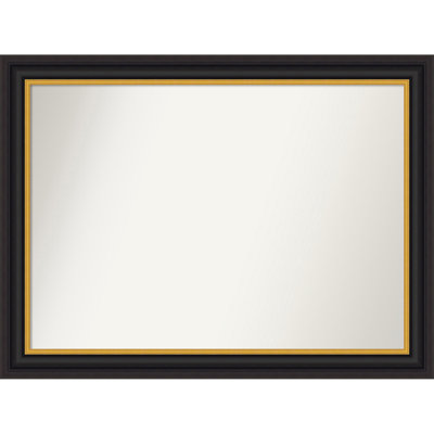 Sierra Non-Beveled Wood Framed Wall Mirror